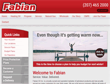 Tablet Screenshot of fabianoil.com